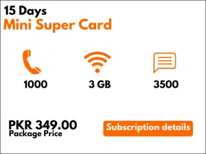 Ufone Mini Super Card