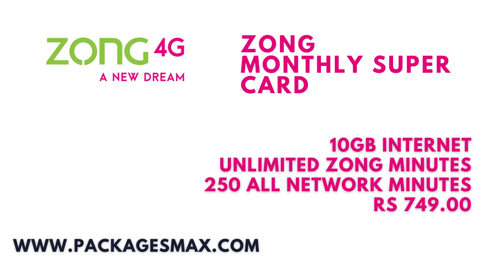 Zong Monthly Pro