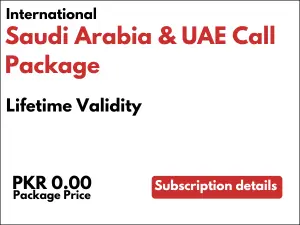 Jazz International Call Packages for Saudia Arabia and UAE